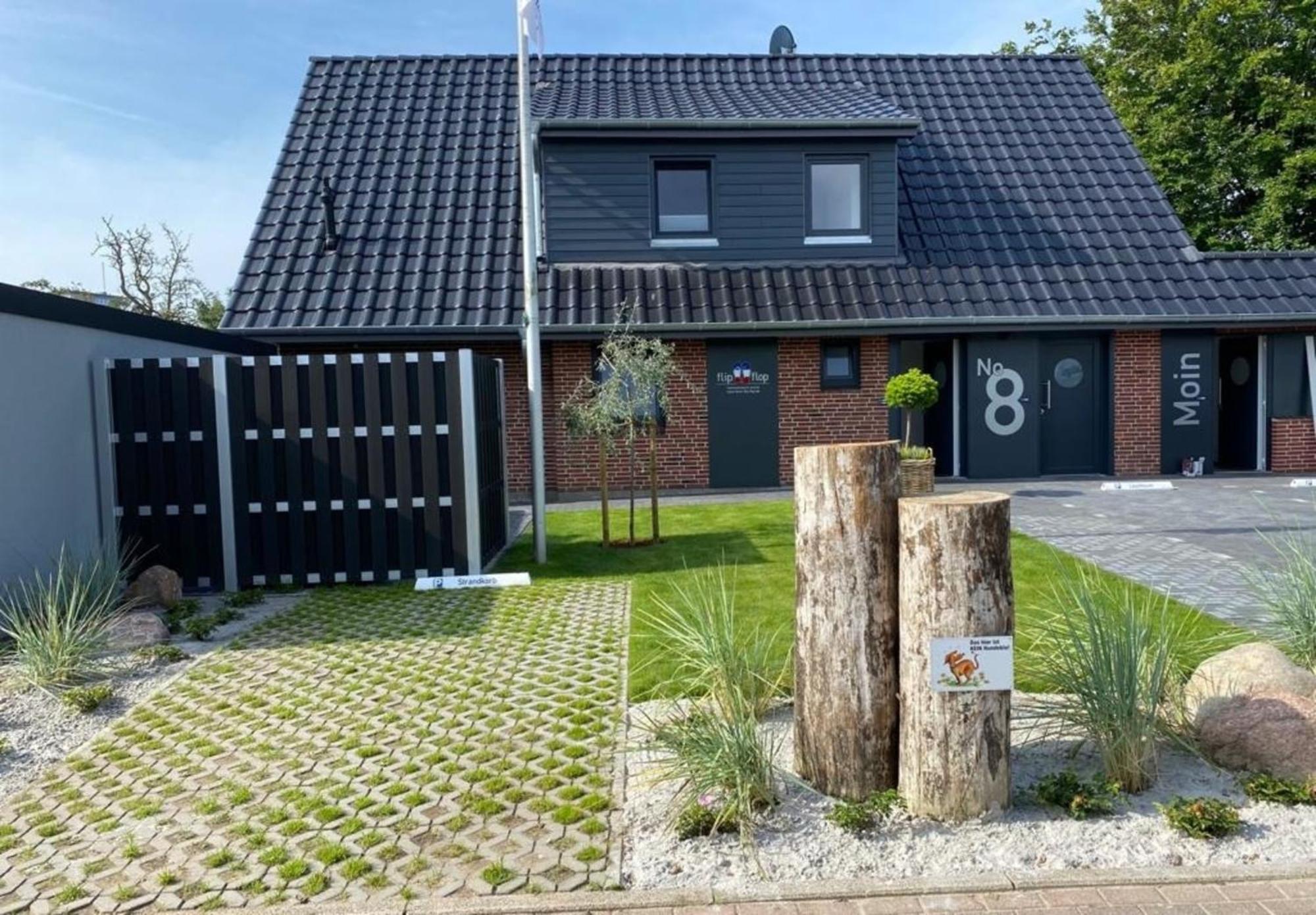 Strandkorb Buesum Exklusiv,Hafennaehe Esterno foto
